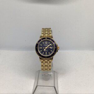 Raymond Weil Tango 5363 Quartz Two-Tone Watch Gold Blue 41mm